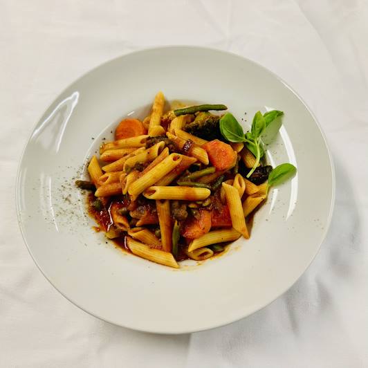 Restaurant la Calma penne verdure