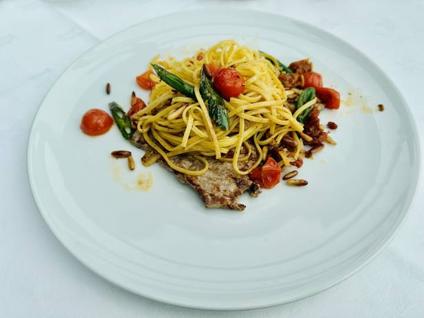 Restaurant la Calma Paillard di Manzo